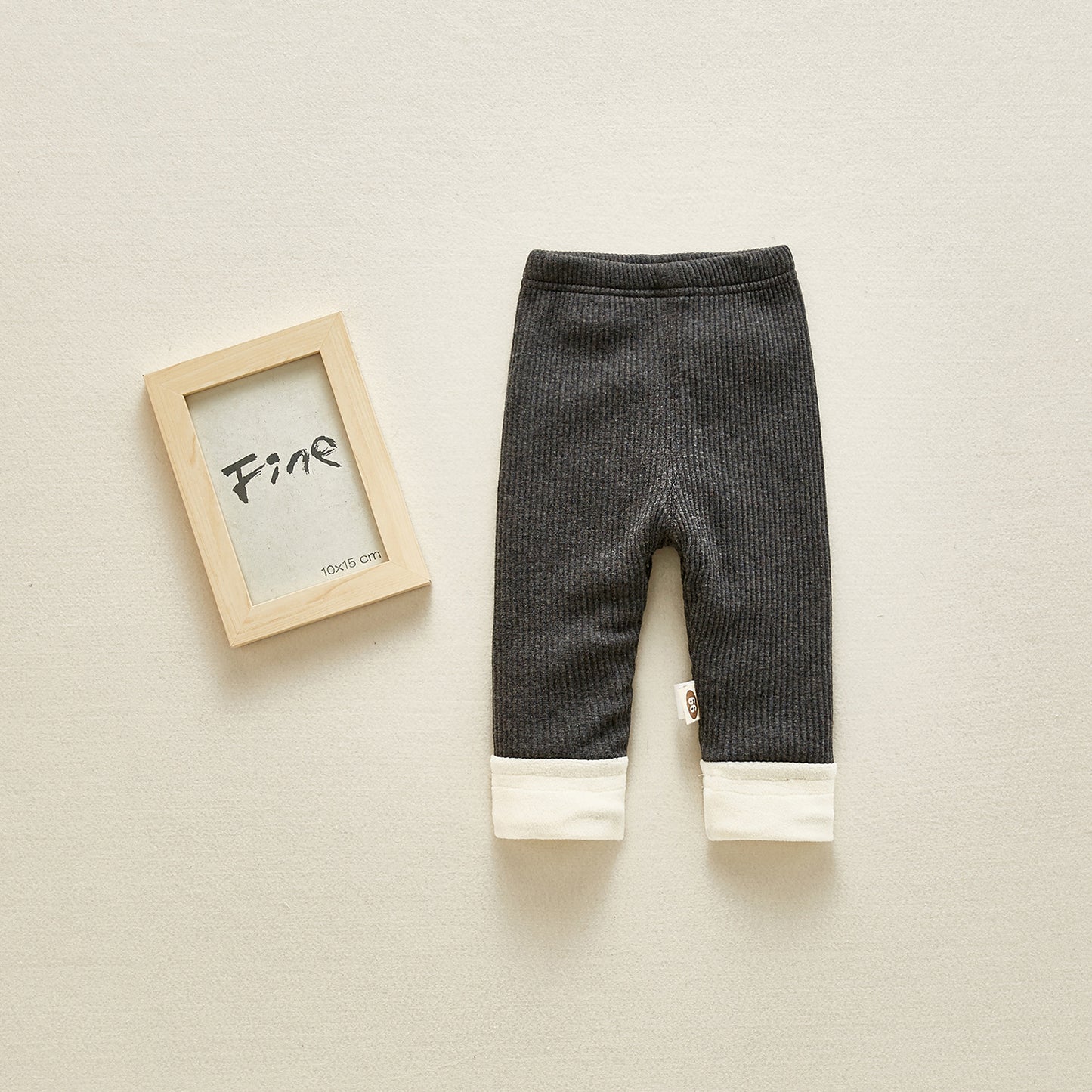 Baby fleece pants thickened winter clothes 6-12 months newborn winter 0-2 years old baby warm leggings