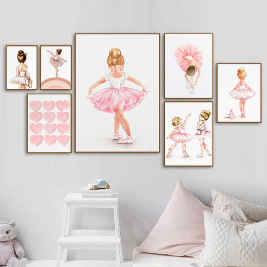 Art Canvas Painting Posters For Children's Room Decoration