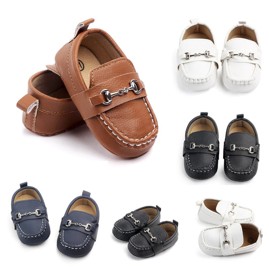 Leather baby boy shoes infant sneaker shoes newborn first walker soft soled toddler footwears for 0 -1year babiesобувь для малыш