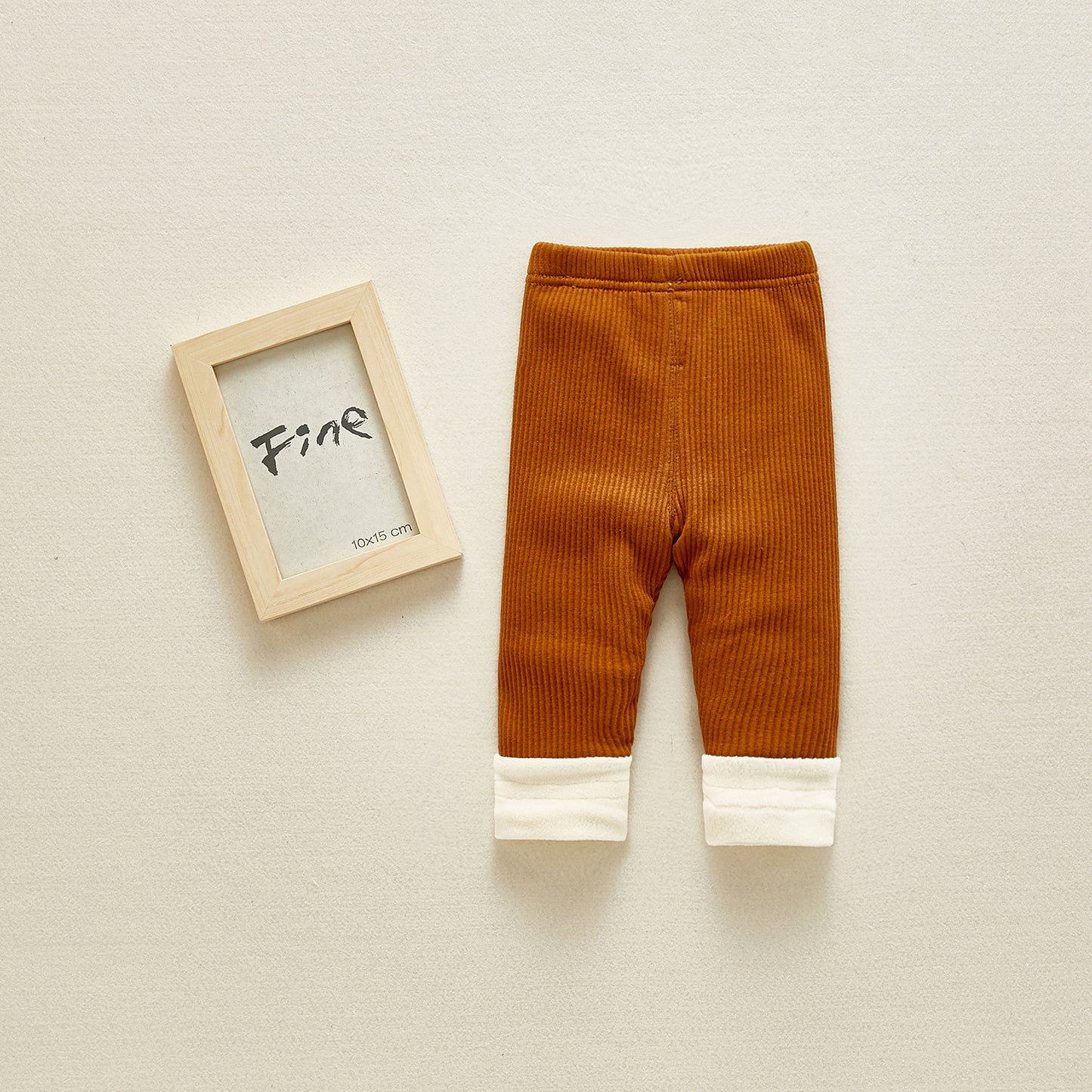 Baby fleece pants thickened winter clothes 6-12 months newborn winter 0-2 years old baby warm leggings