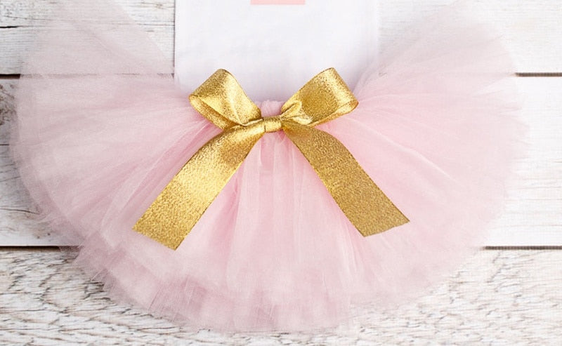 1 Year Baby Girl Dress Princess Girls Tutu Dress Tolldler Kids Clothes Baby Baptism 1st First Birthday Outfits vestido de bebes