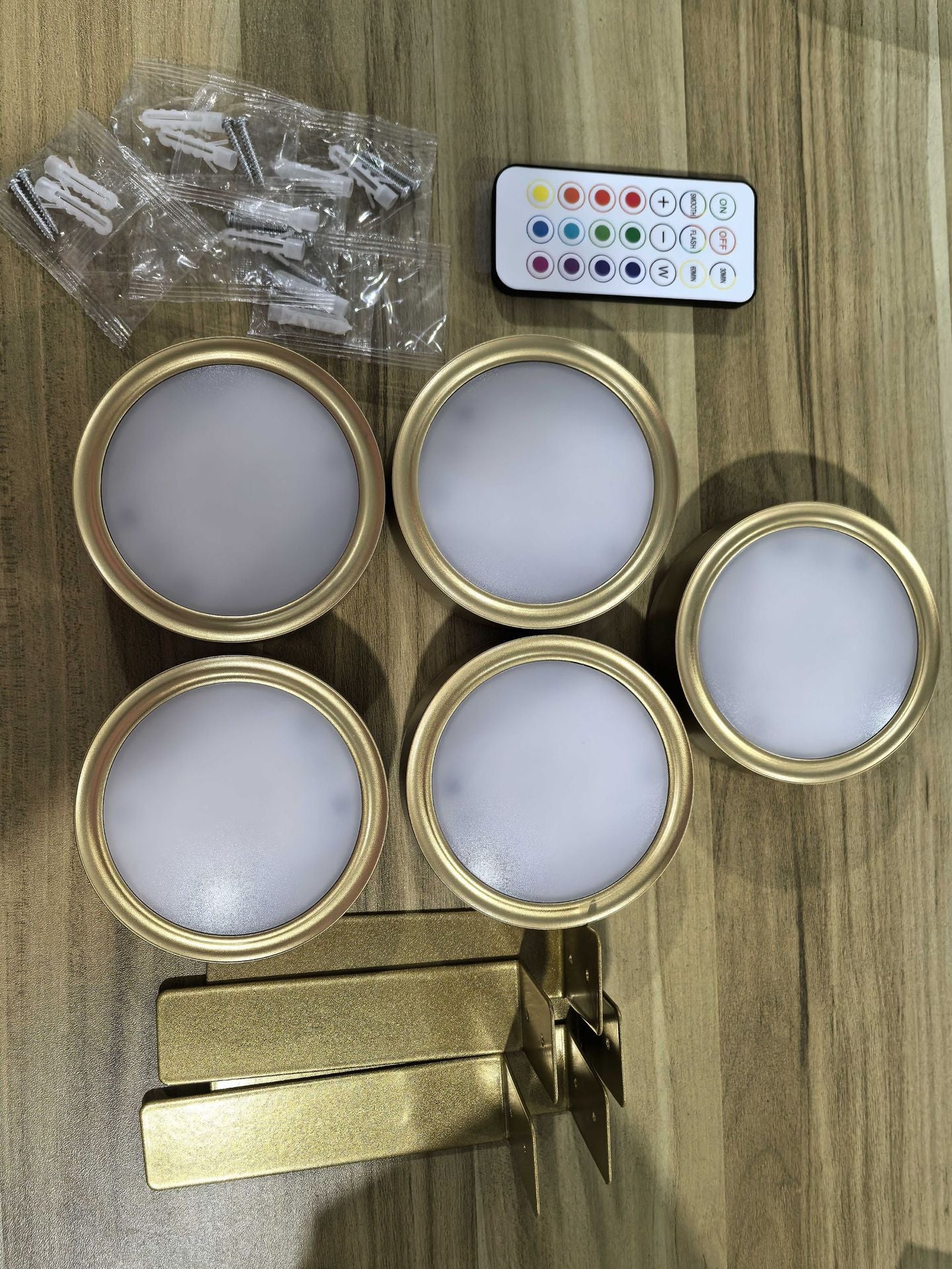LED Art Display Light Golden Battery Powered