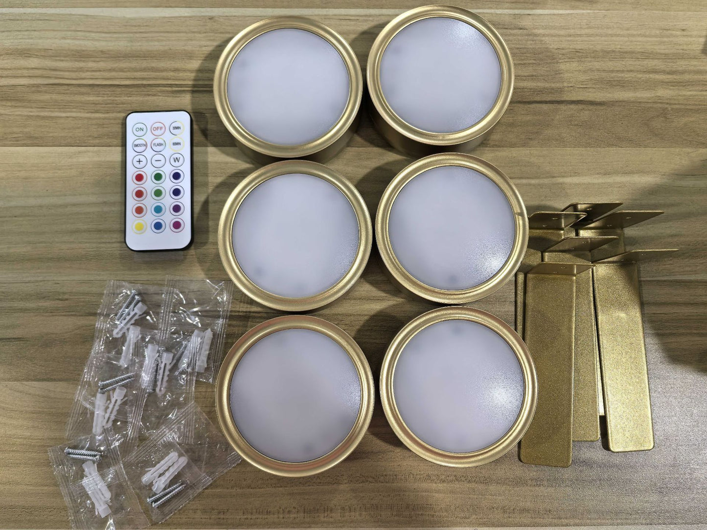 LED Art Display Light Golden Battery Powered